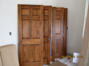 New doors are finished