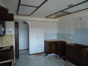 Kitchen demo in progress
