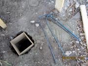 Rebars are ready for deck piers