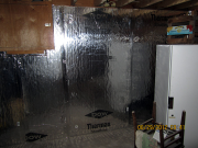 Thermax insulation on basement walls