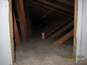 Insulation in main attic