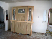 New entry door was delivered