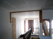 Double arch by stairs is removed