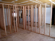 New walls in old garage