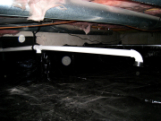 Radon system in old crawl space