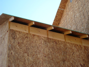 2x12 roll blocks will hold insulation in attic
