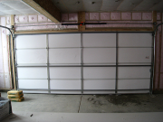 Garage doors are also insulated