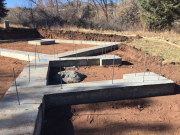 Footing complete