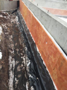 Waterproofing, drain board & drain complete
