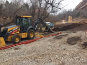 Trenching for Xcel gas lateral