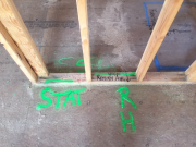 Master bedroom HVAC layout