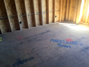 Upstairs rough wiring