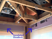 Insulated headers