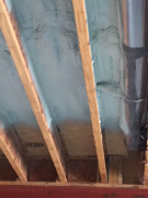 Cosed cell insulation pplication in progress