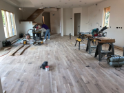 Installation of wood floor