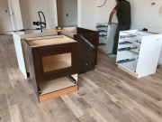 Cabinet installation starting