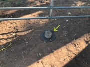Water meter pit