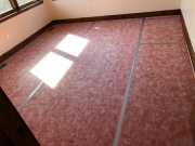 Exercise room urethane pad