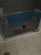 Shower pan inspection - passed