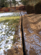 Trench for lateral relocate
