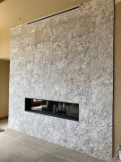 Complete fireplace