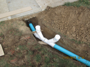 new septic line clean outs