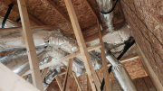 Attic ducts and main trunks are insulated 