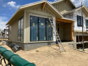 Siding almost complete