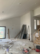 Drywall in kitchen