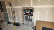 Tesla battery in the garage 