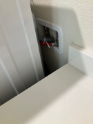 Special washer box adapter to drain attic HVAC equipment