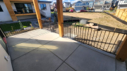 Rear porch railings 