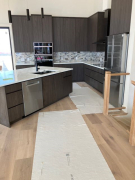 Completed kitchen