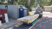 Framing lumber delivered