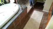 Bathroom tiles before demo