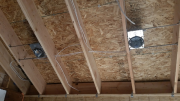 Wiring in master bedroom ceiling